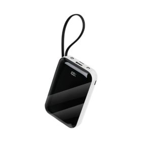Universal Charging Companion  Power Bank - Suitable For A Variety Of Scenarios, With Portability And Multiple Capacities, Fast Charging And Wireless C (Option: White)